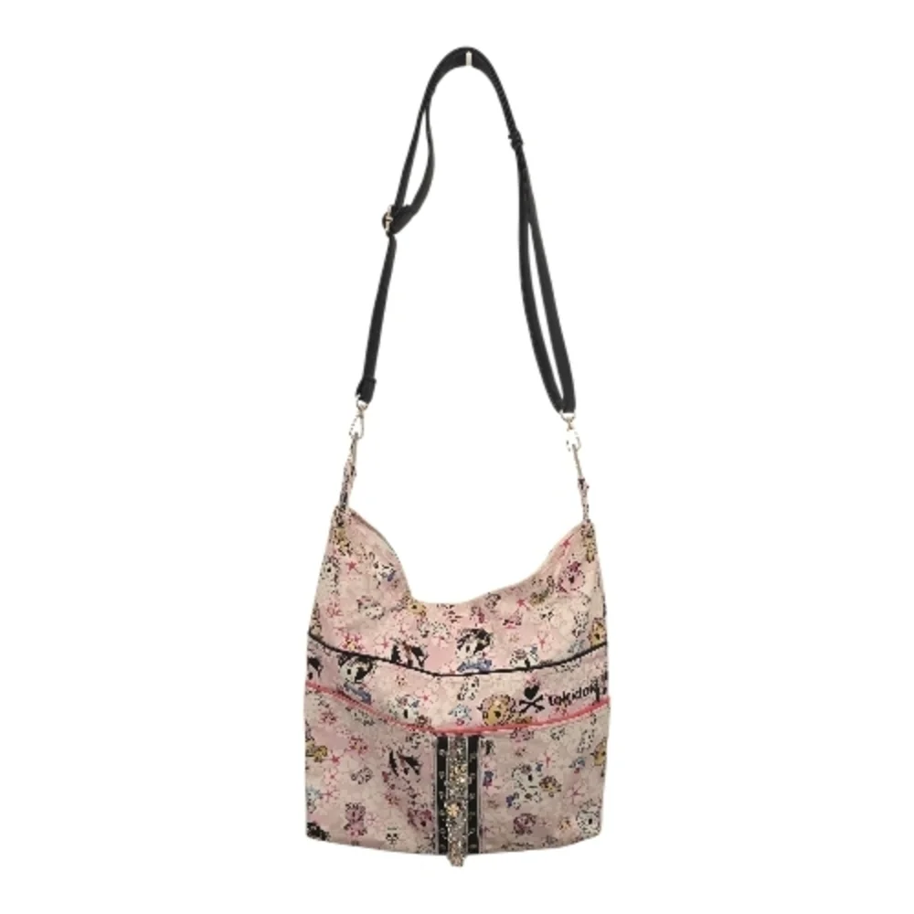 Pink Unicorn Sakura Flower Themed Crossbody Shoulder Custom Made Bag NWOT - Picture 2 of 9